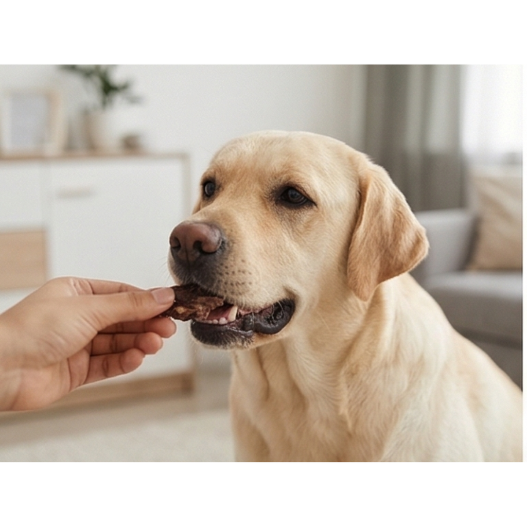 Ricky's Pet Kitchen Lung Pops Dehydrated Buffalo Lung Dog Training Treats, Single Ingredient, No Preservatives, 100g
