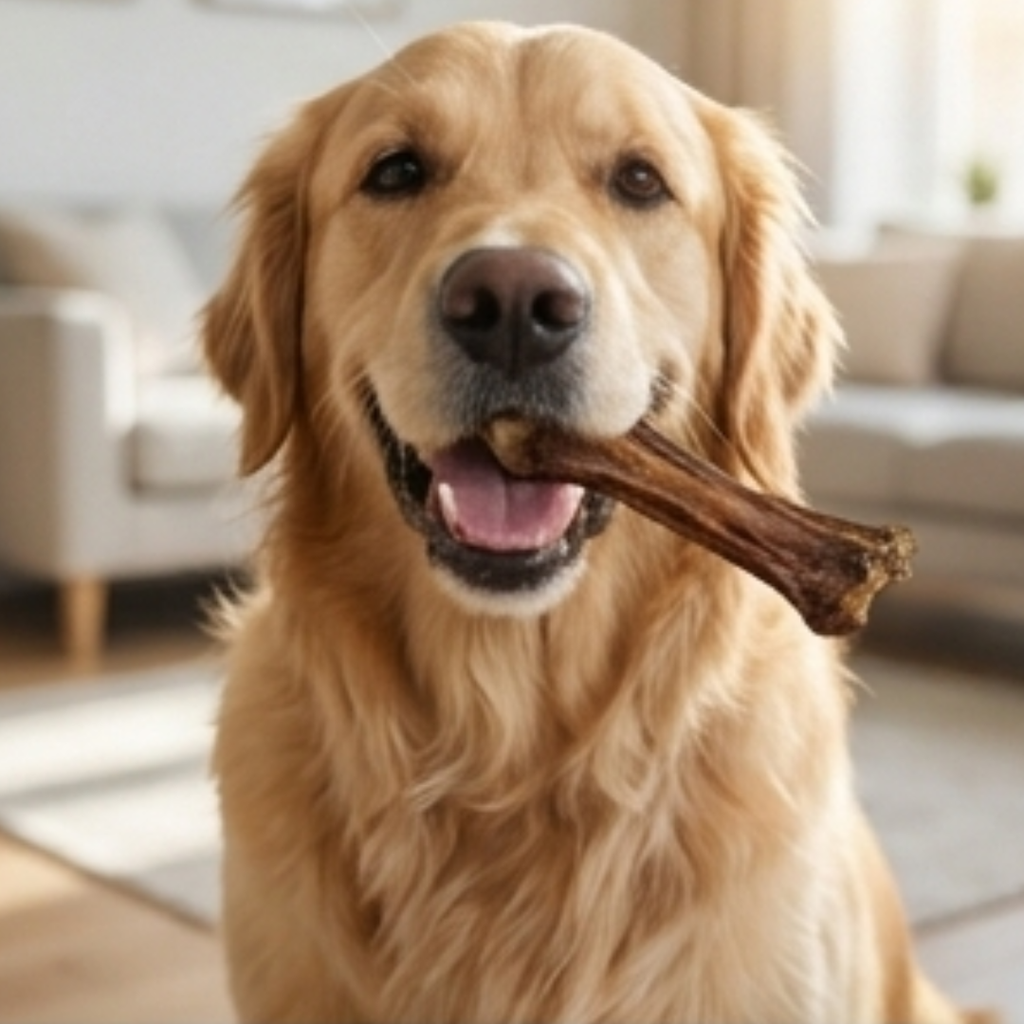 Ricky's Pet Kitchen PAYA Dehydrated Goat Trotter Dog Chews, Single Ingredient, No Preservatives, 2 Pieces