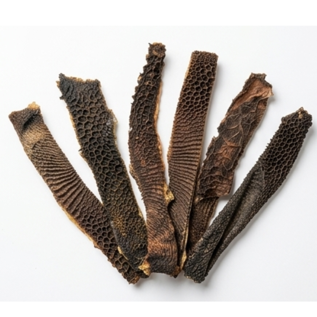 Ricky's Pet Kitchen Tripe Strips Dehydrated Buffalo Tripe Dog Training Chews, Single Ingredient, No Preservatives, 100g