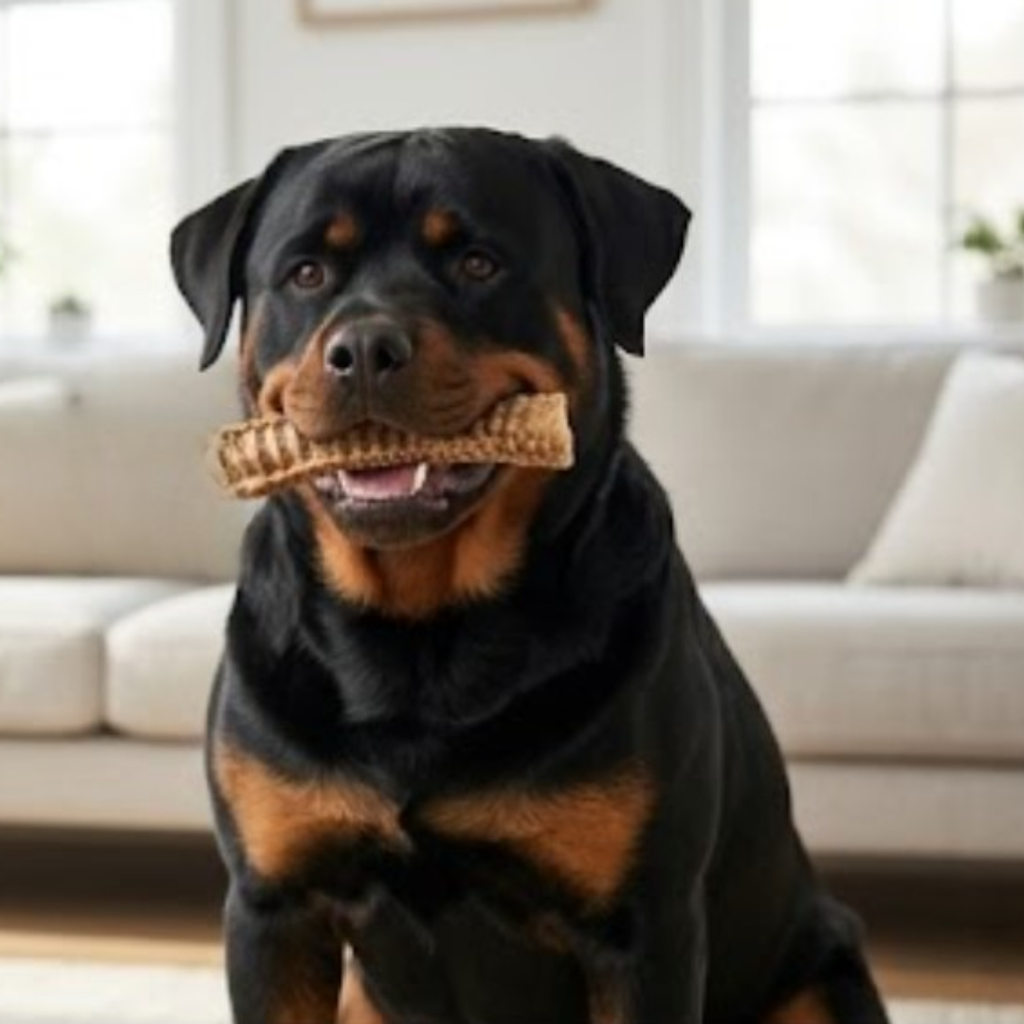 Ricky’s Pet Kitchen Buffalo Trachea Large Dog Chews – Dehydrated, Single Ingredient, No Preservatives (Pack of 6) (Large)