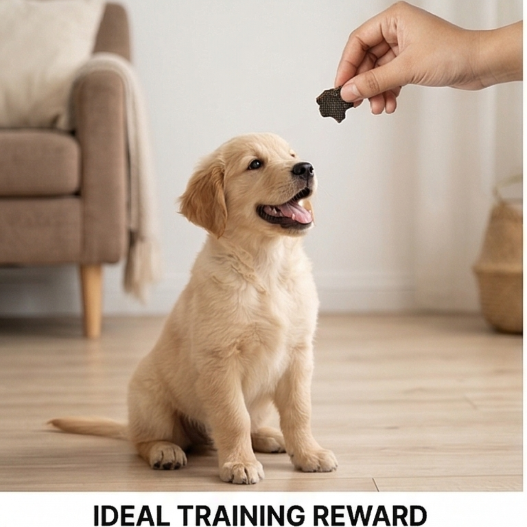 Ricky's Pet Kitchen Liver Bites Dehydrated Buffalo Liver Dog Training Treats, Single Ingredient, No Preservatives, 100g