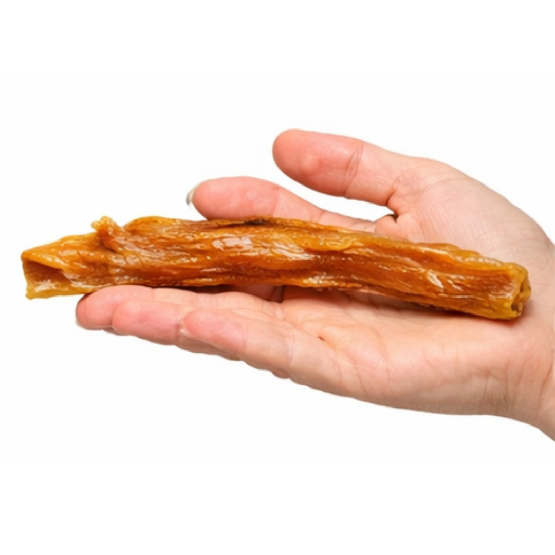 Ricky's Pet Kitchen Paddy Wack Dehydrated Buffalo Tendon Dog Chews, Single Ingredient, No Preservatives, 100g