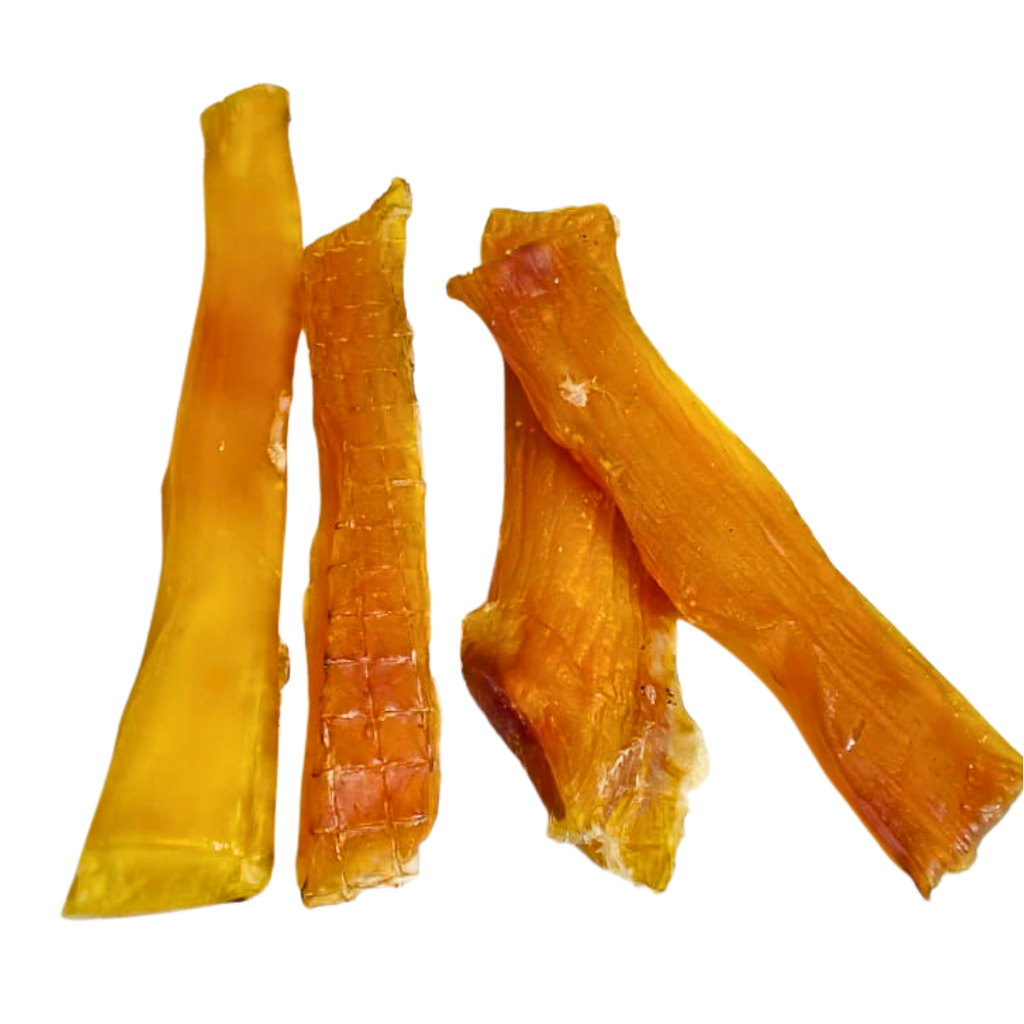 Ricky's Pet Kitchen Paddy Wack Dehydrated Buffalo Tendon Dog Chews, Single Ingredient, No Preservatives, 100g