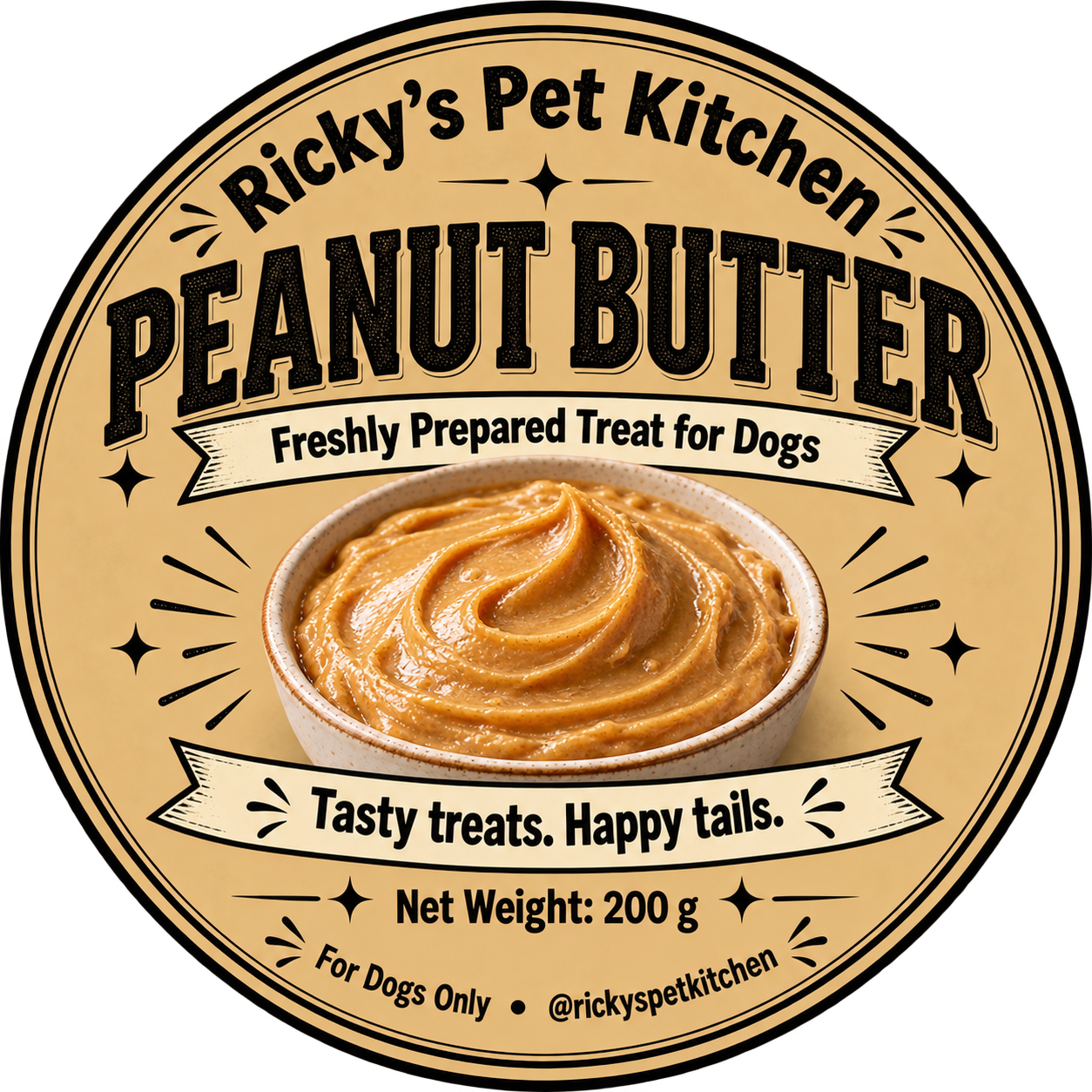 Peanut Butter packaging label